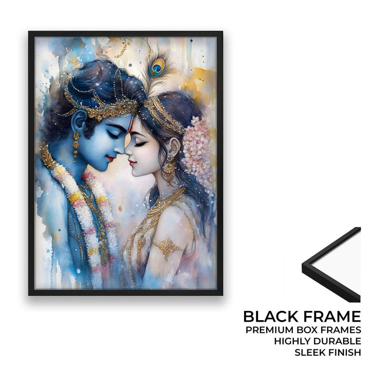 Lord Krishna & Goddess Radha - Vastu Painting