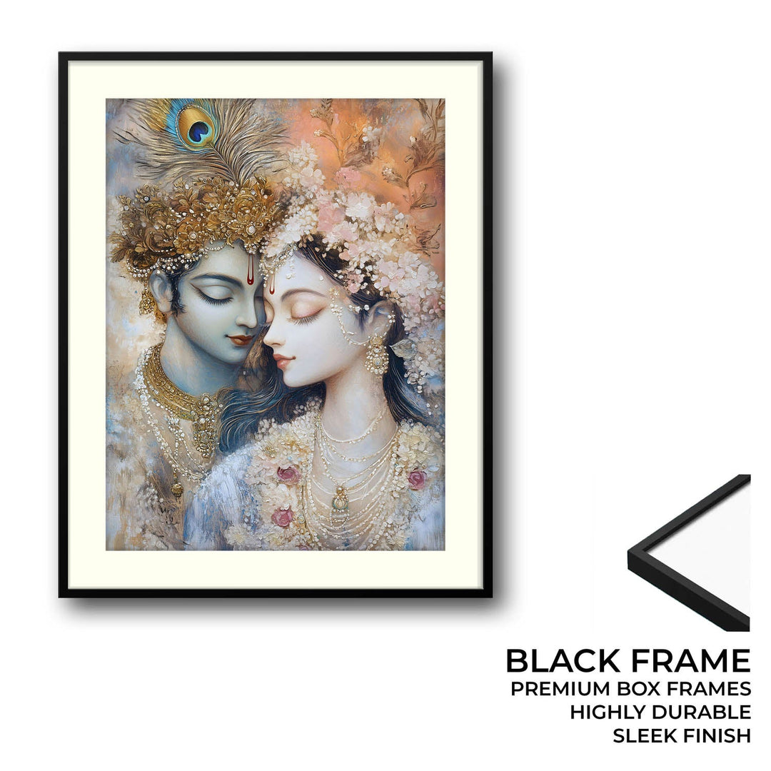 Lord Krishna & Radha - Vastu Painting