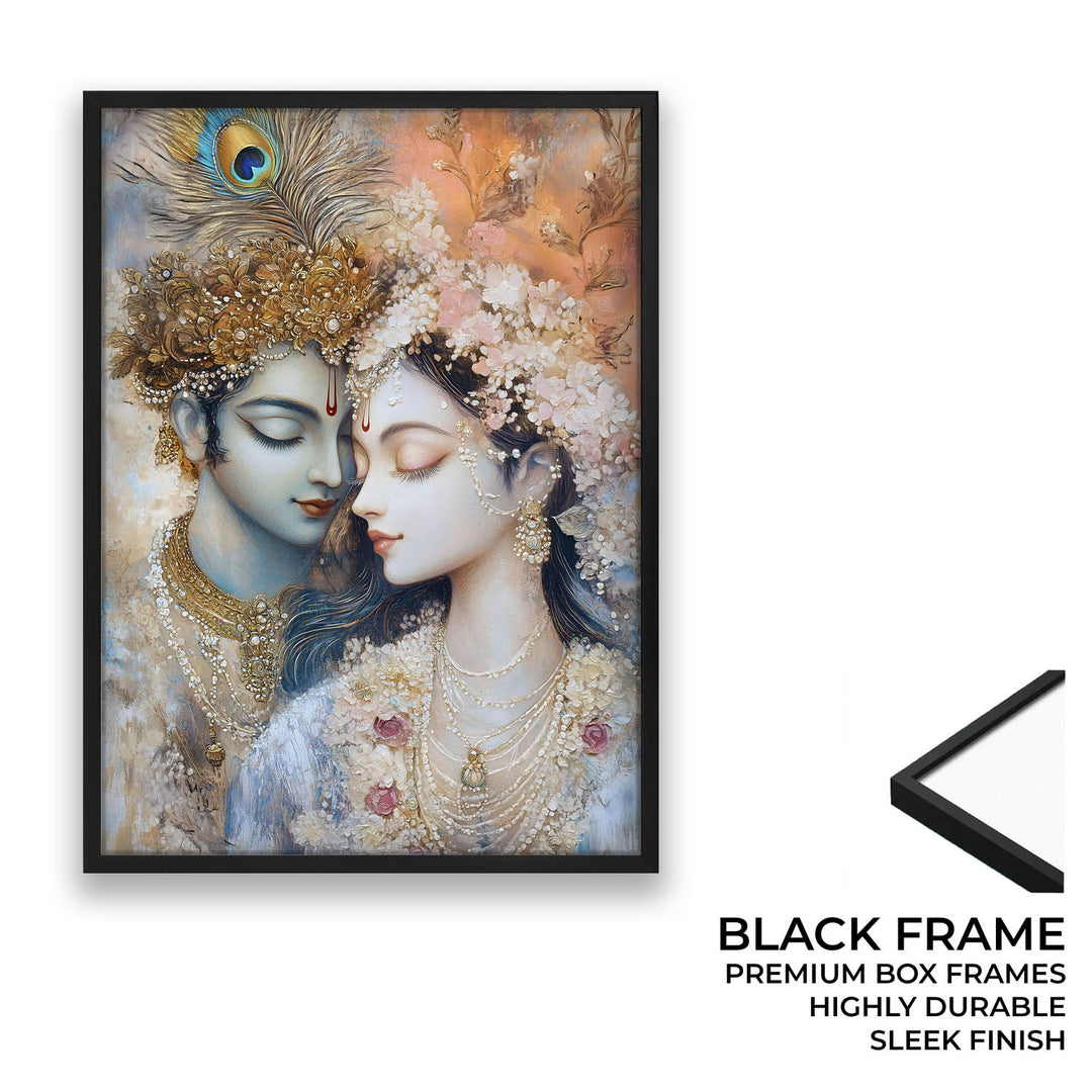 Lord Krishna & Radha - Vastu Painting