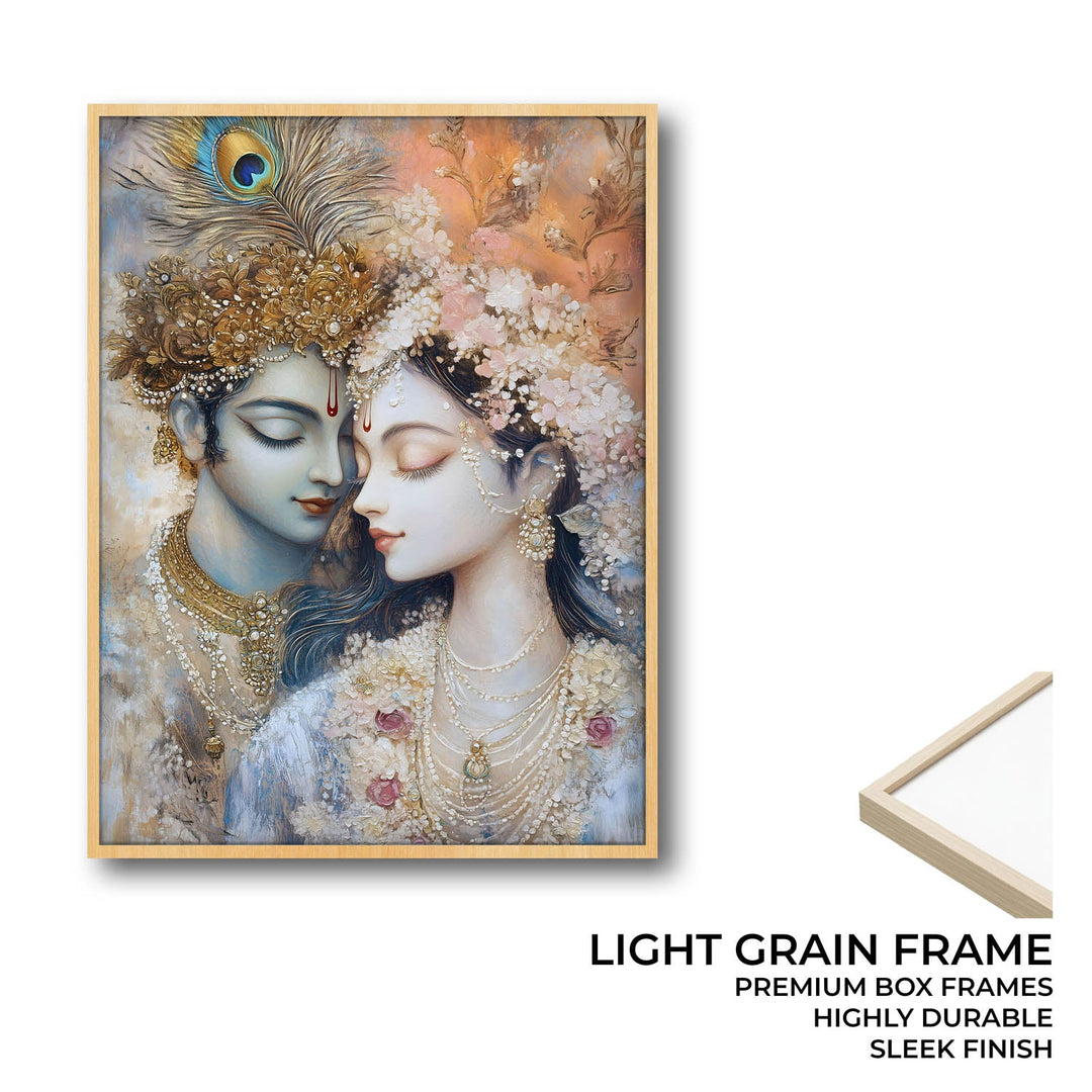 Lord Krishna & Radha - Vastu Painting