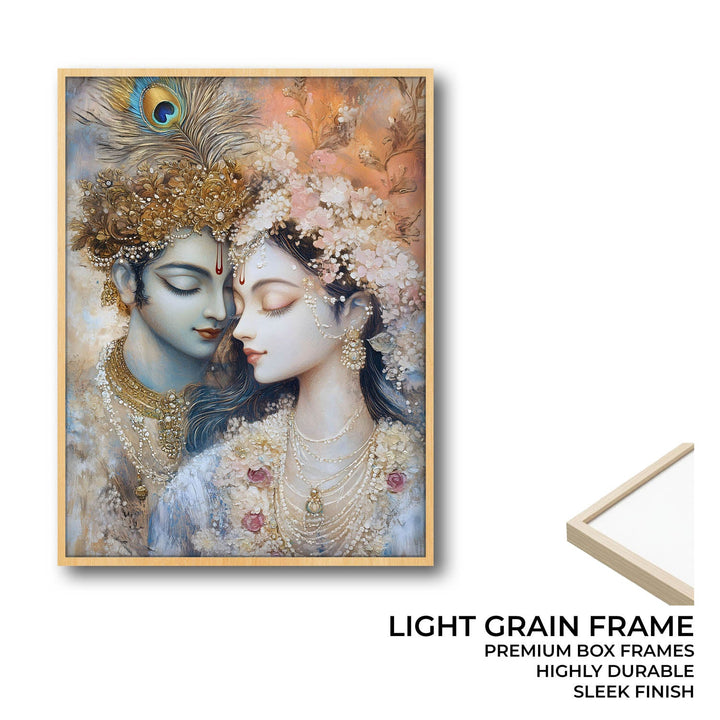 Lord Krishna & Radha - Vastu Painting