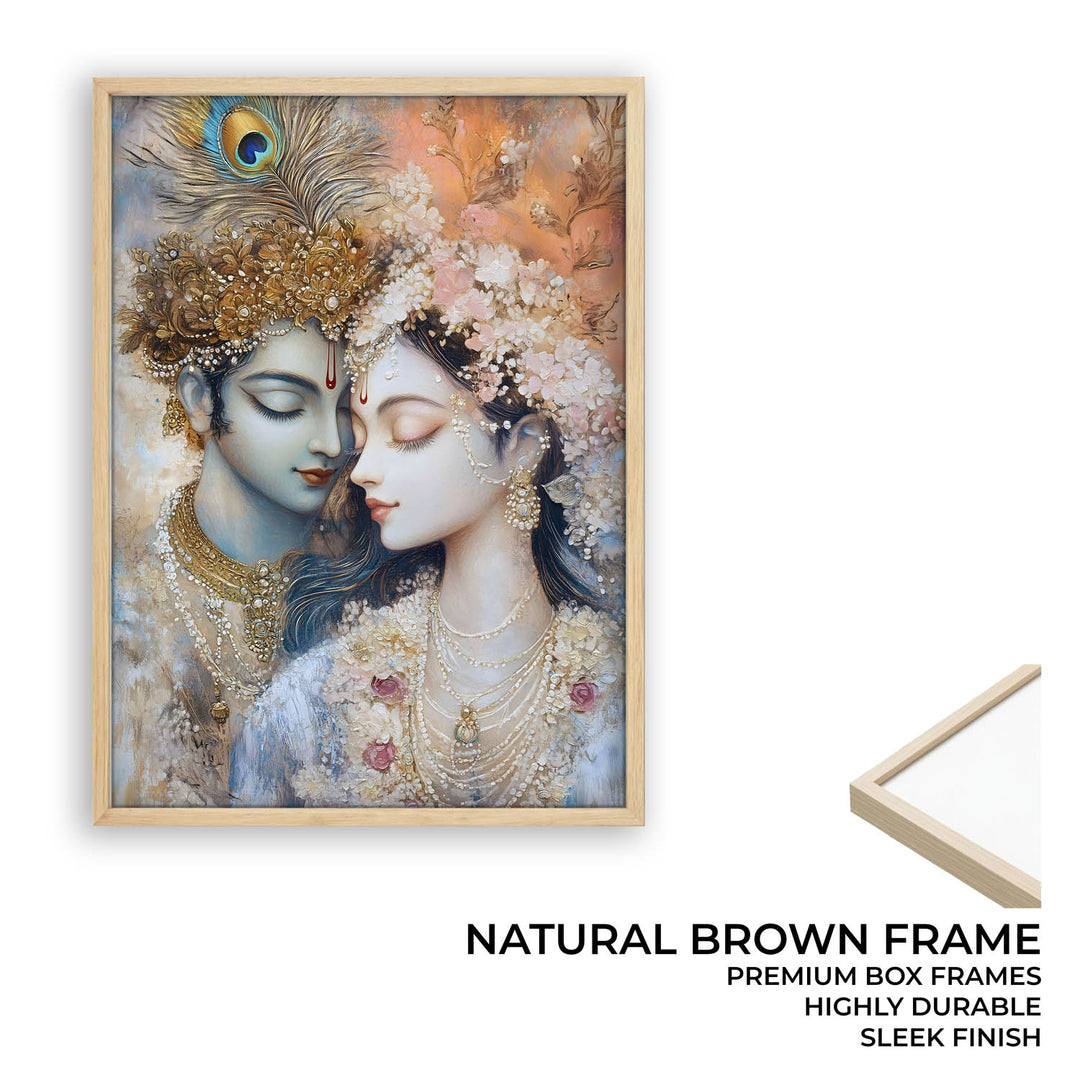 Lord Krishna & Radha - Vastu Painting