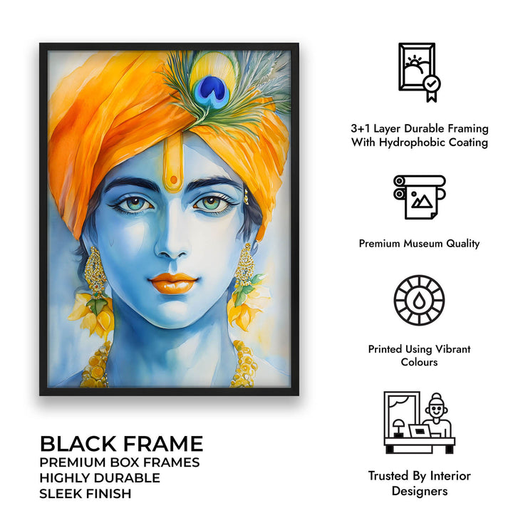 Lord Krishna - Vastu Painting