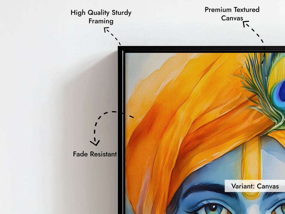 Lord Krishna - Vastu Painting