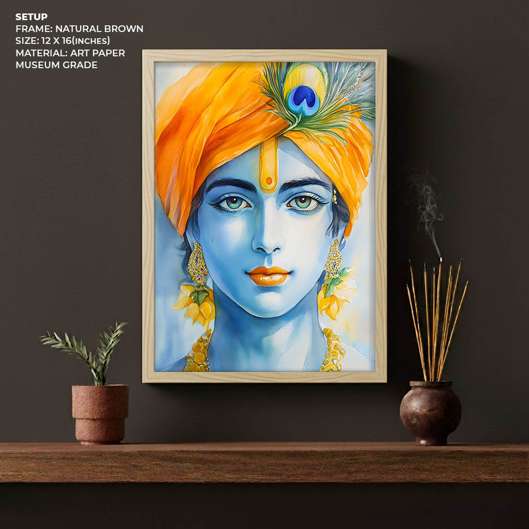 Lord Krishna - Vastu Painting