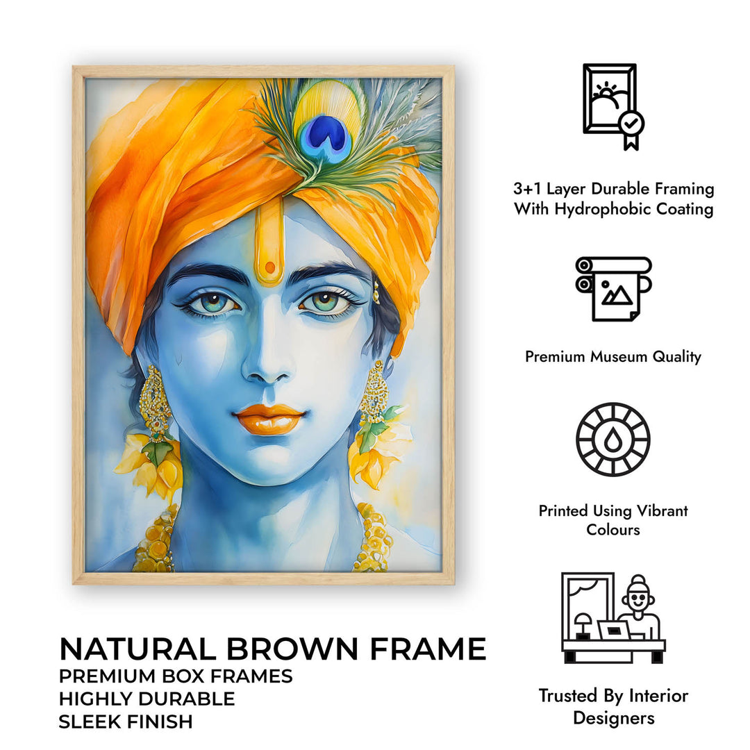 Lord Krishna - Vastu Painting