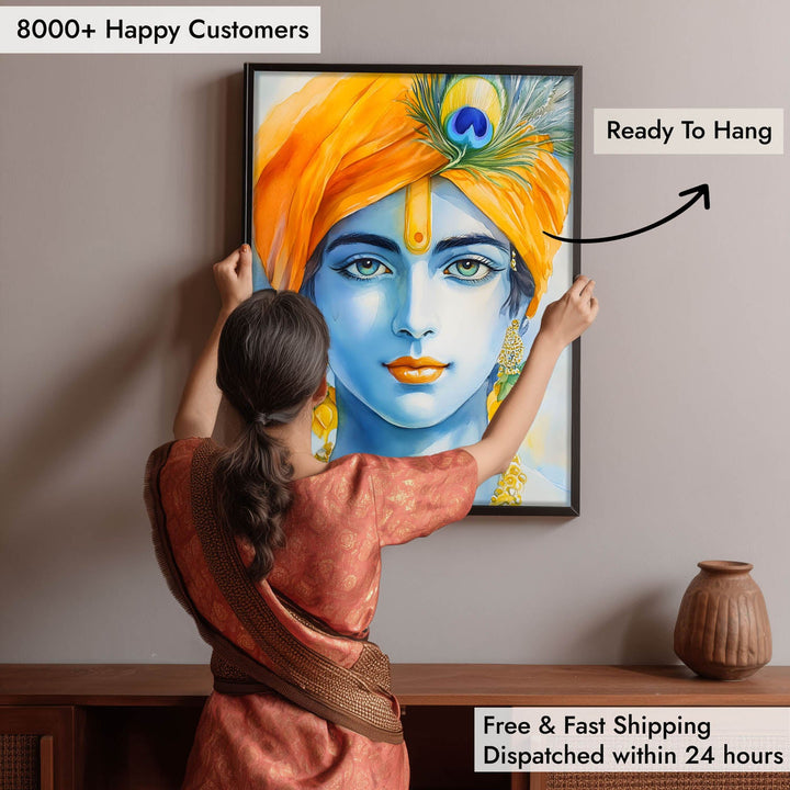Lord Krishna - Vastu Painting