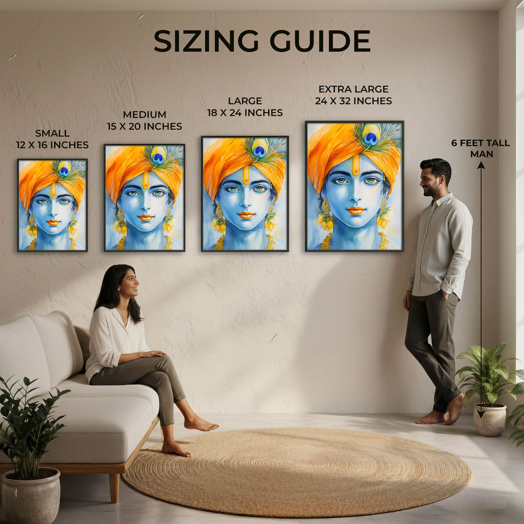 Lord Krishna - Vastu Painting