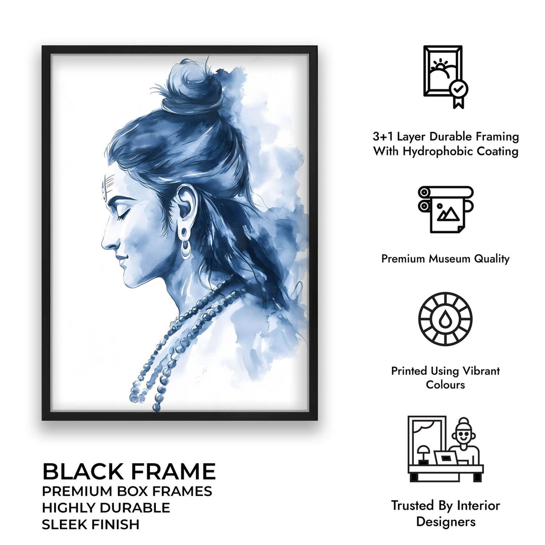 Lord Shiv - God Painting