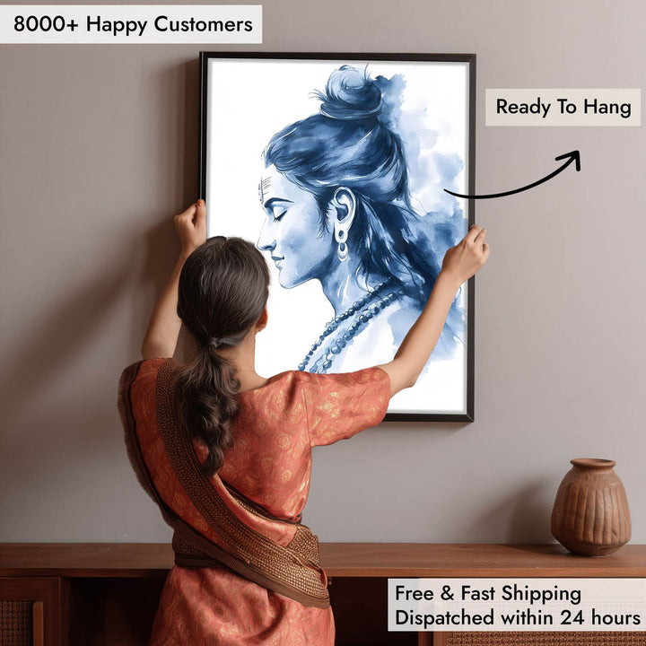 Lord Shiv - God Painting