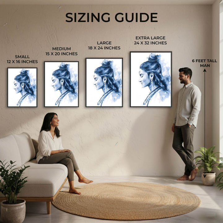 Lord Shiv - God Painting