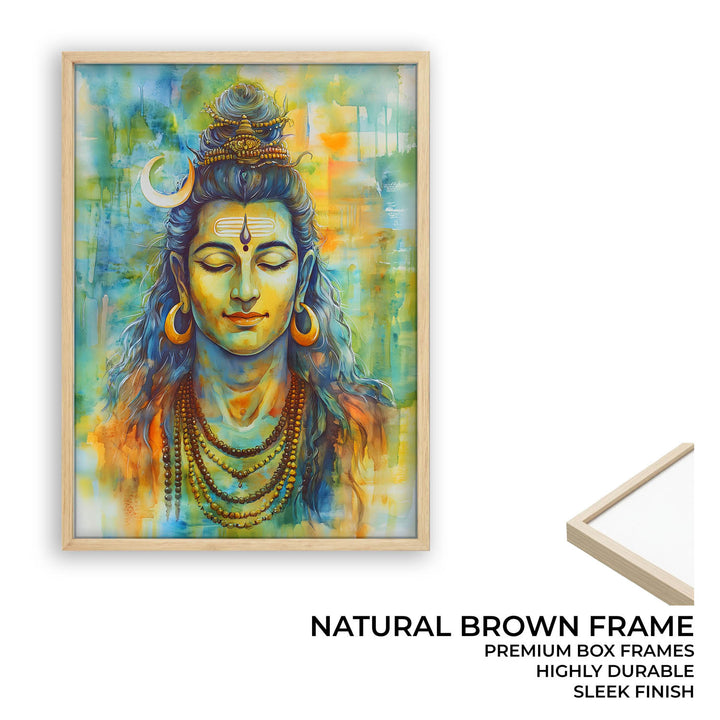 Lord Shiv in Dhyan - Vastu Painting