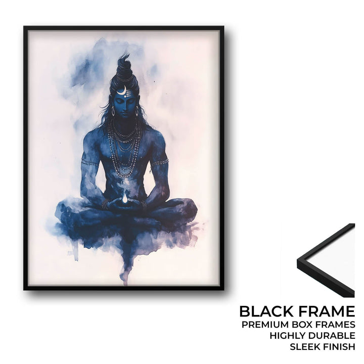Lord Shiva Meditating - Vastu Painting