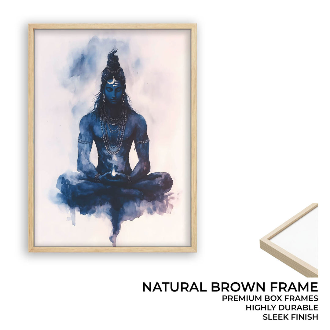 Lord Shiva Meditating - Vastu Painting