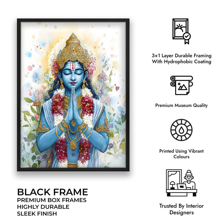 Lord Vishnu - Vastu Painting