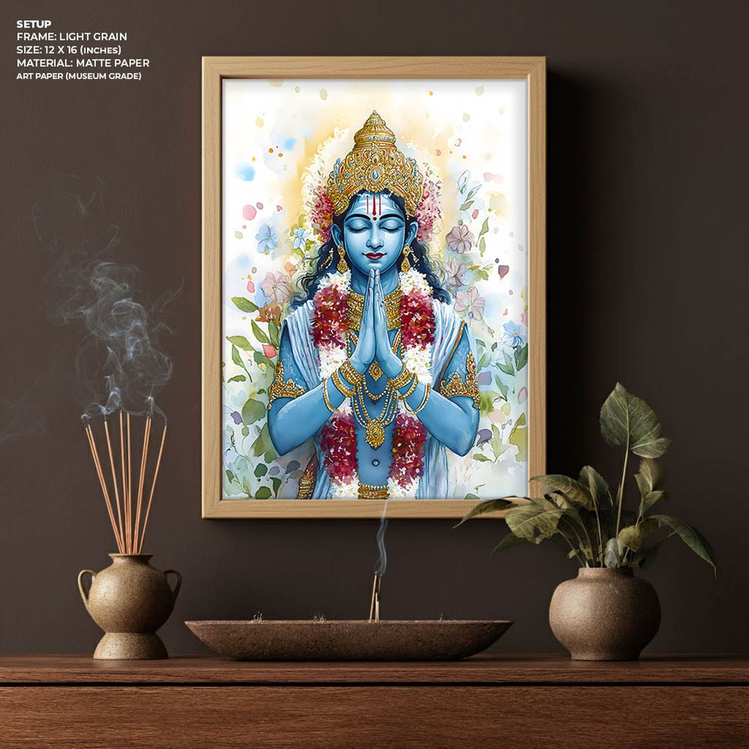 Lord Vishnu - Vastu Painting