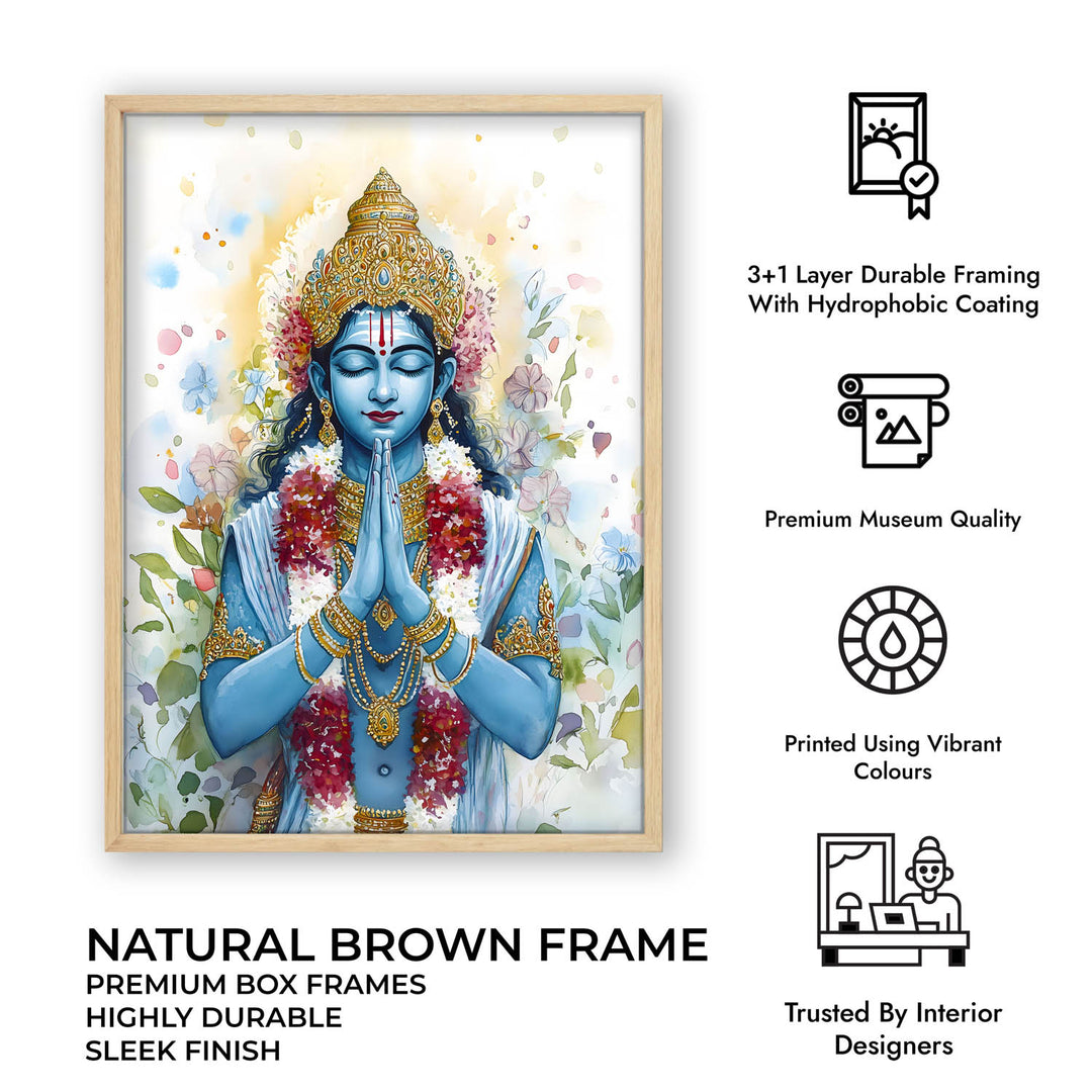 Lord Vishnu - Vastu Painting