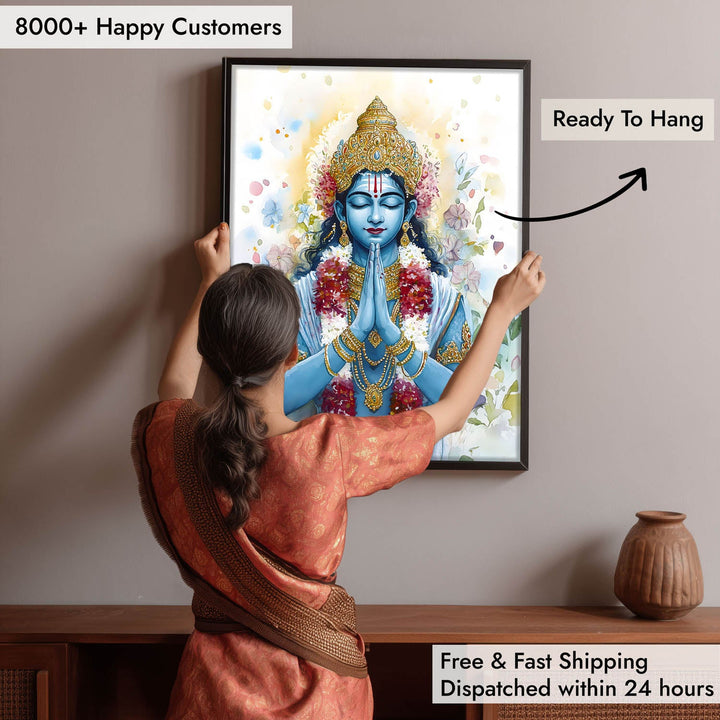 Lord Vishnu - Vastu Painting