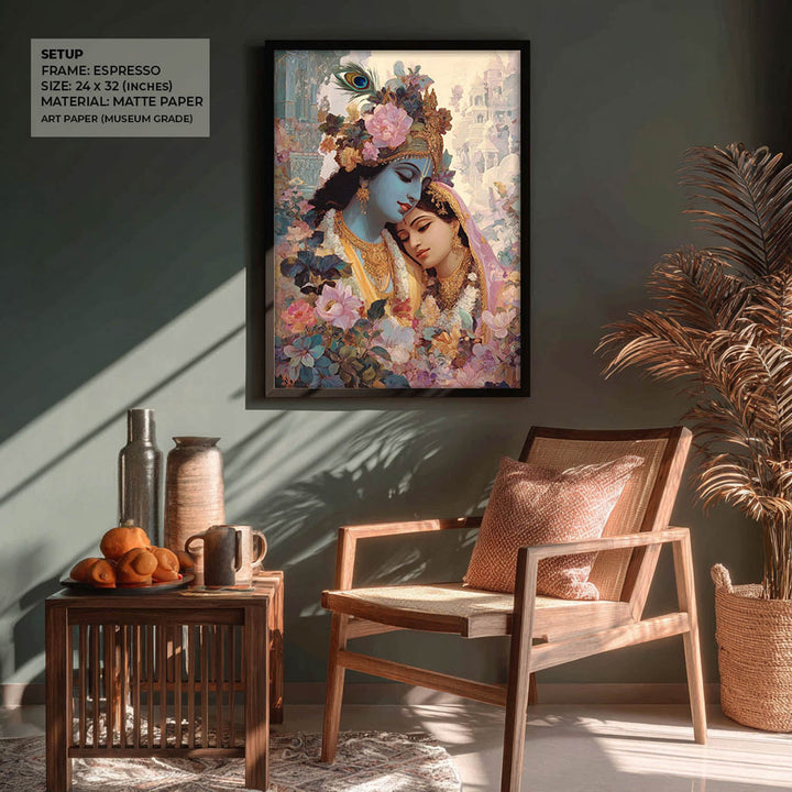 Radha Krishna Painting – Vastu Wall Art for Home