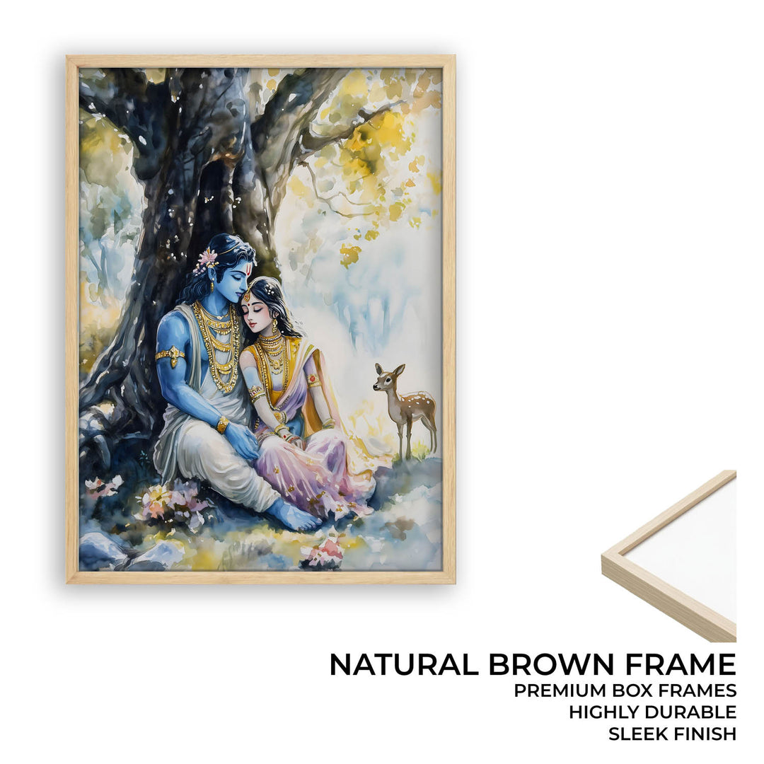 Ram Sita in Forest - Vastu Painting