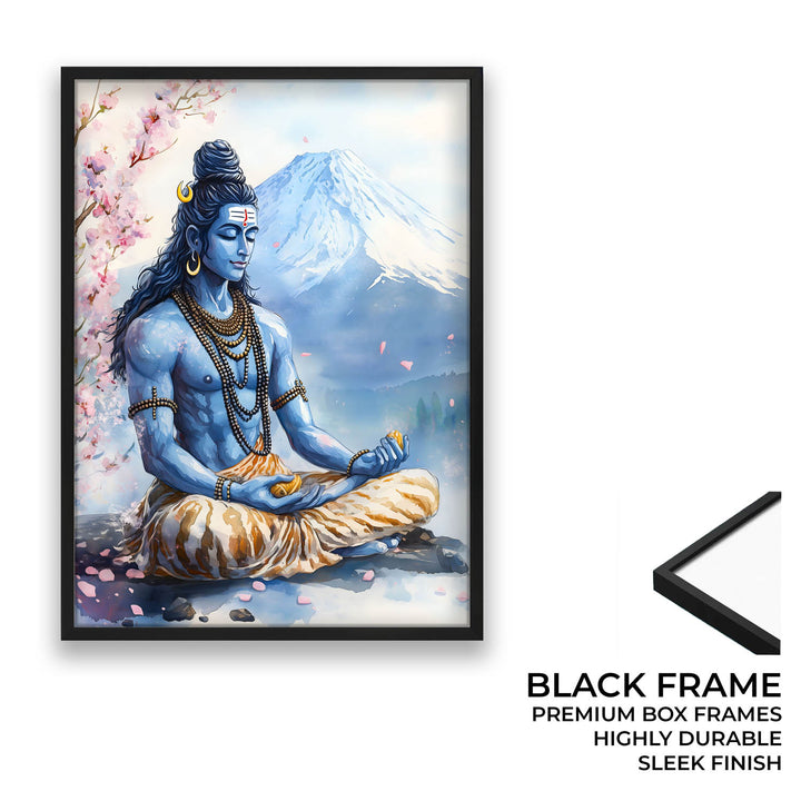 Shiv Ji in Himalaya - Vastu Painting