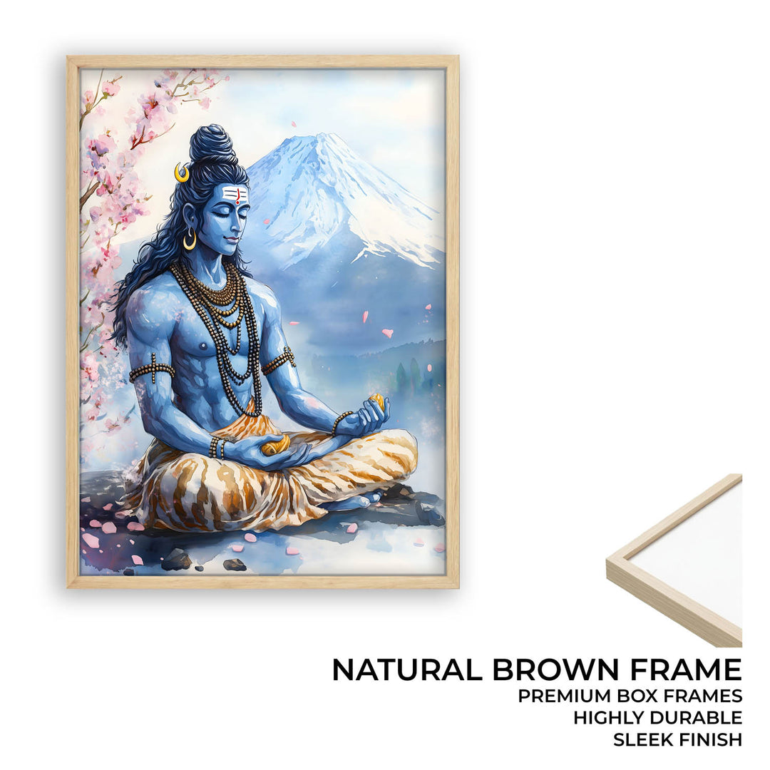 Shiv Ji in Himalaya - Vastu Painting