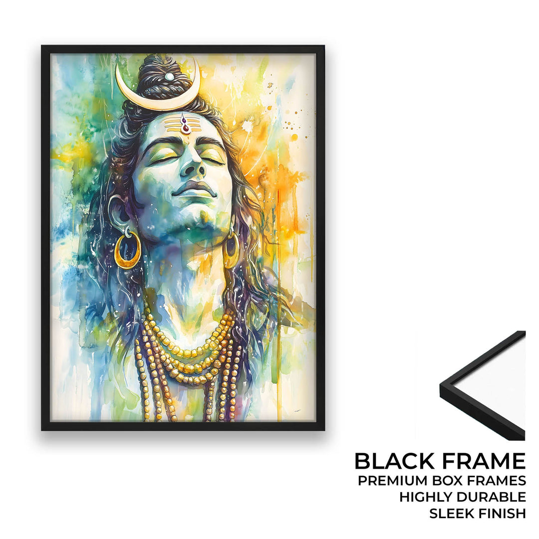 Shiv Meditating - Vastu Painting