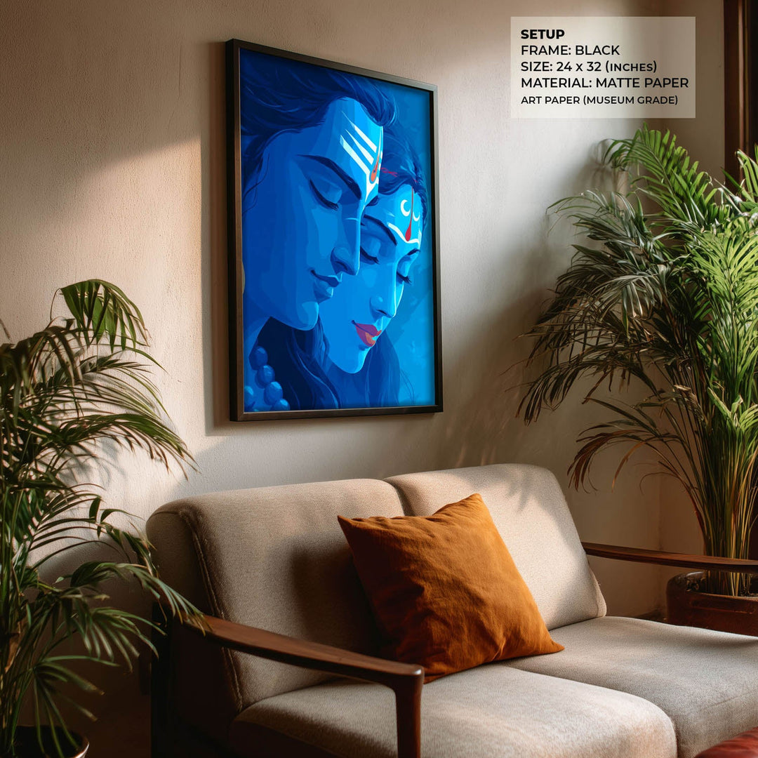 Shiva Parvati – Vastu Painting