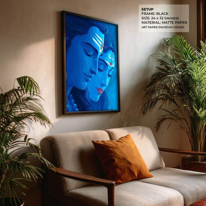 Shiva Parvati – Vastu Painting