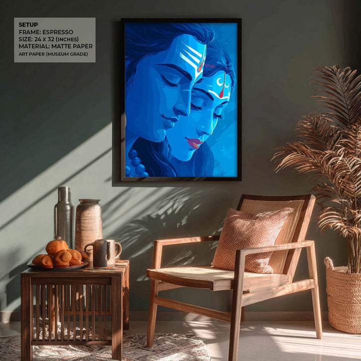 Shiva Parvati – Vastu Painting