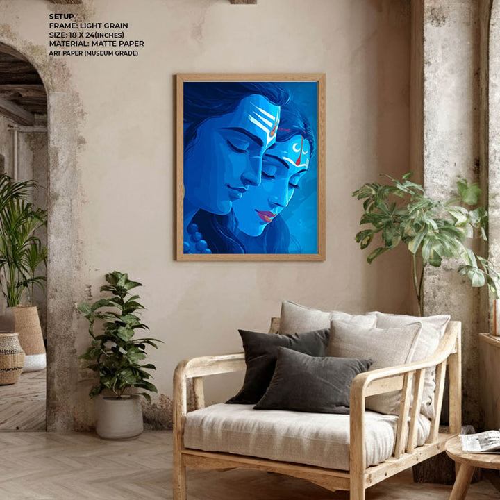 Shiva Parvati – Vastu Painting