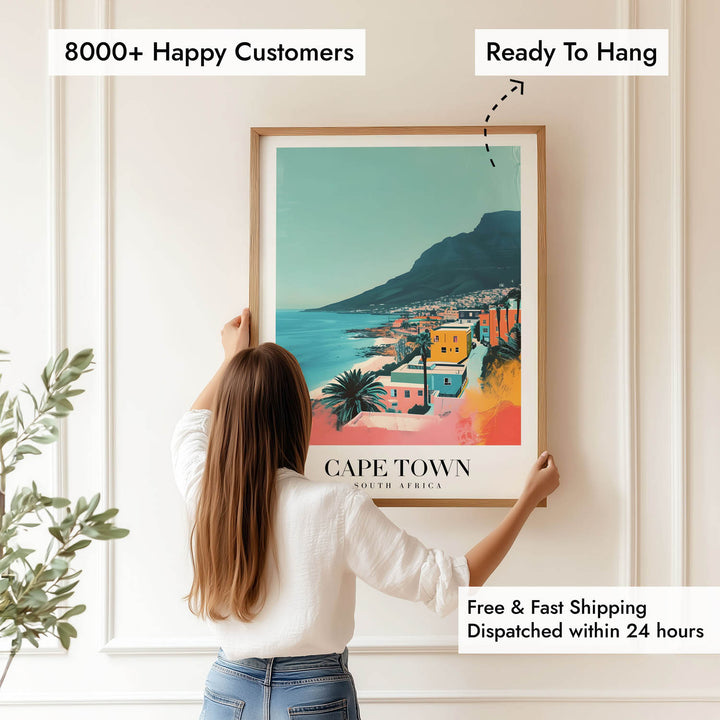 Cape Town Beach - Cities Paintings