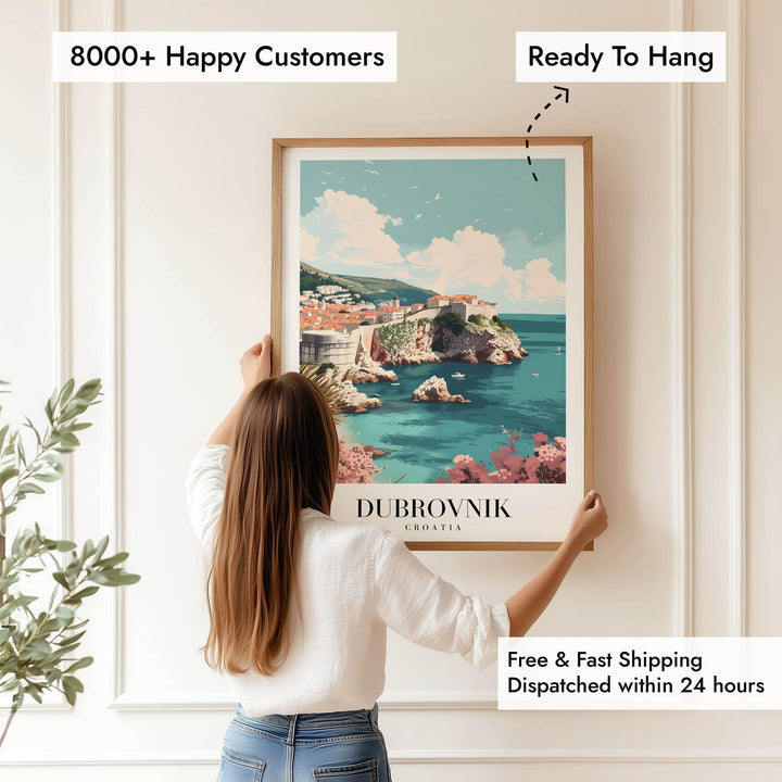Dubrovnik Bay - Cities Paintings