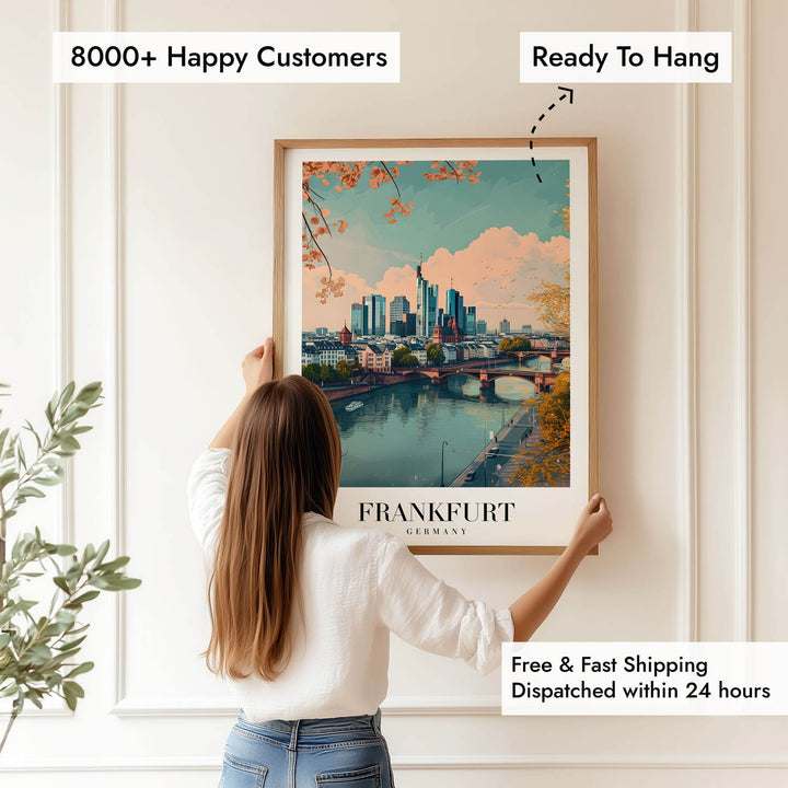 Frankfurt | Germany - Cities Paintings