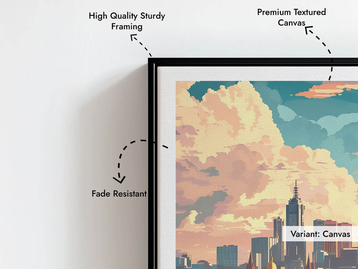 Melbourne - Cities Paintings