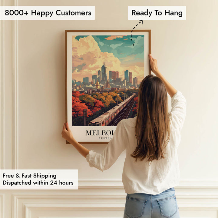Melbourne - Cities Paintings