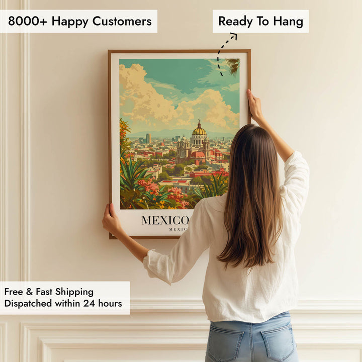 Mexico City - Cities Paintings