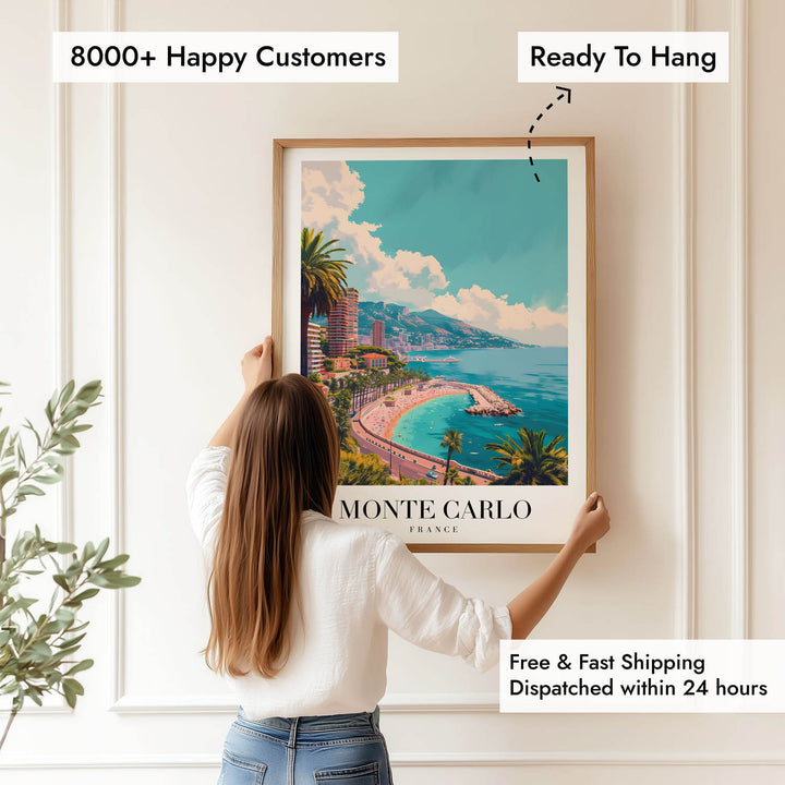 Monte Carlo Bay - Cities Paintings