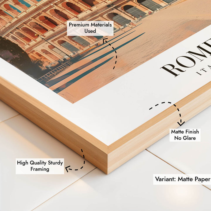 Colosseum | Rome - Vintage Cities Paintings