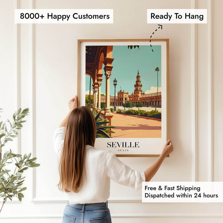 Sunset Seville - Cities Paintings