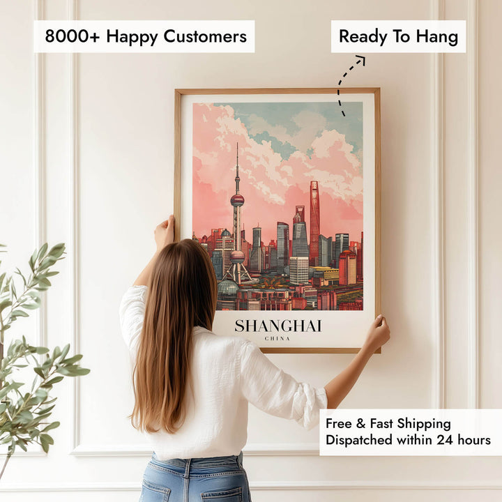 Shanghai Downtown - Cities Paintings