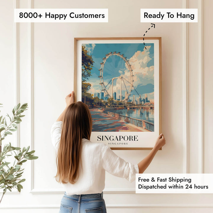 Singapore Flyer - Cities Paintings