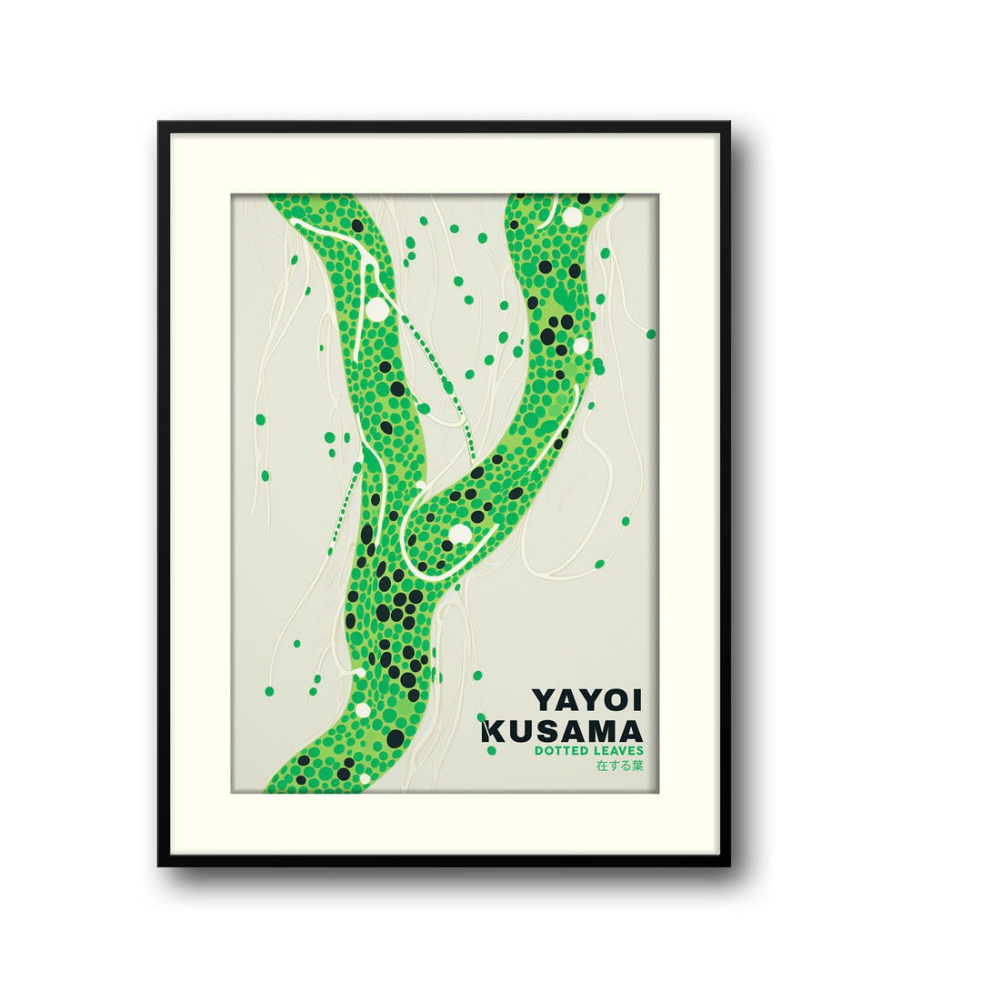 dotted-leaves-yayoi-kusama