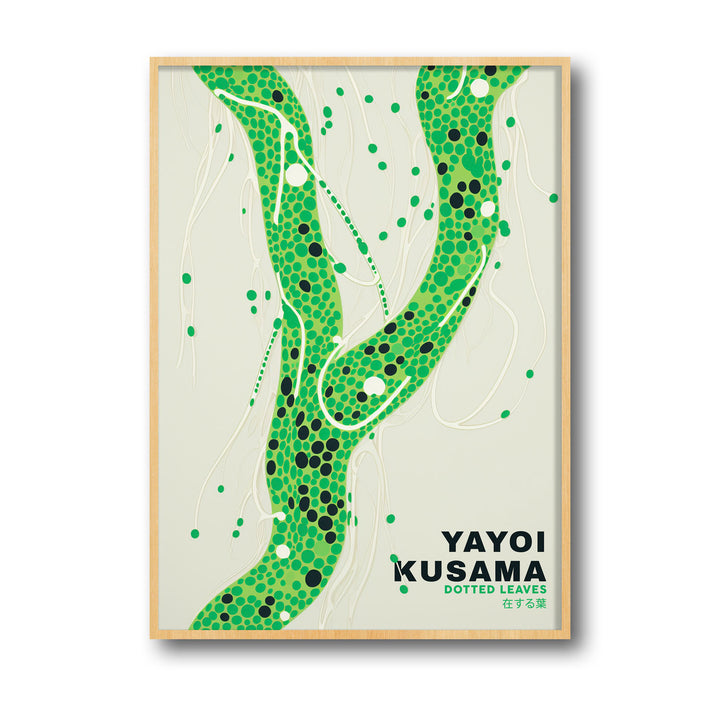 dotted-leaves-yayoi-kusama
