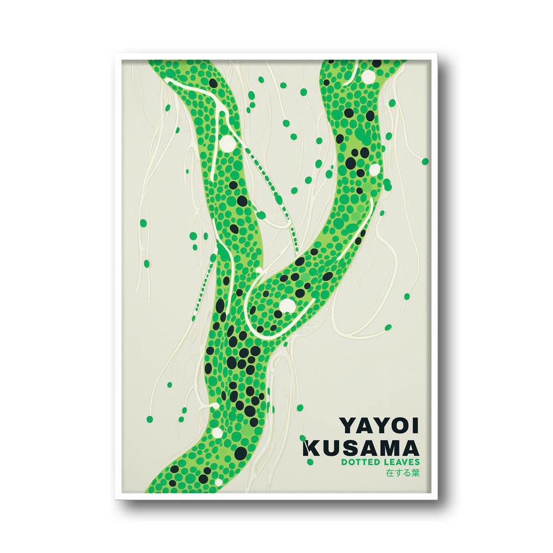 dotted-leaves-yayoi-kusama