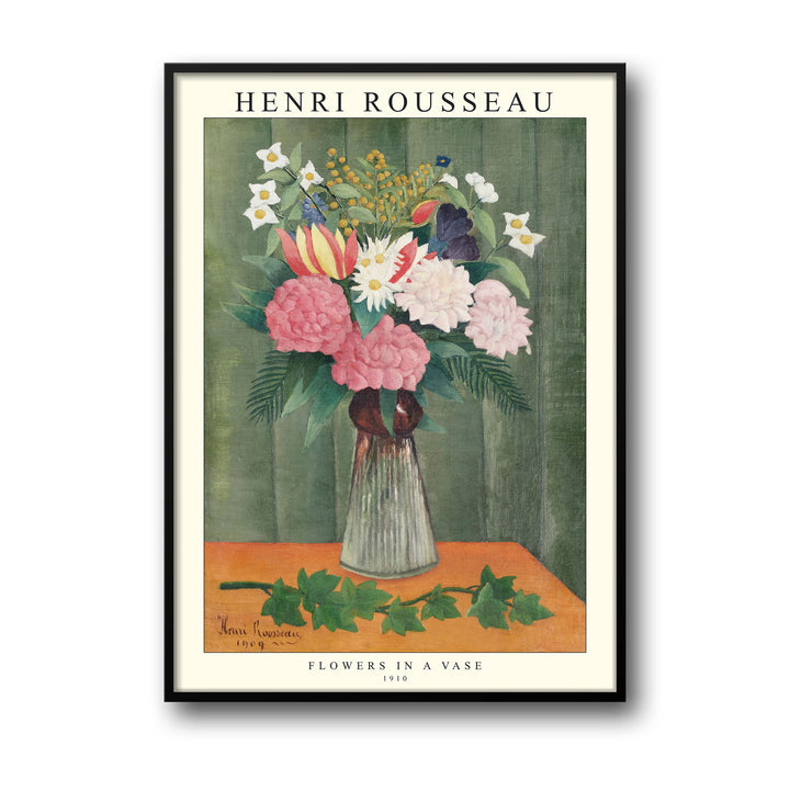 flowers-in-a-vase-1909-henri-rousseau