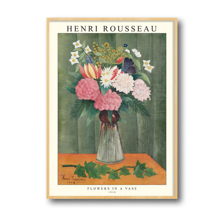 flowers-in-a-vase-1909-henri-rousseau