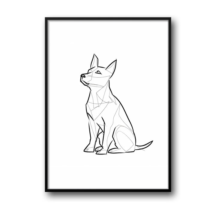 geometric-dog