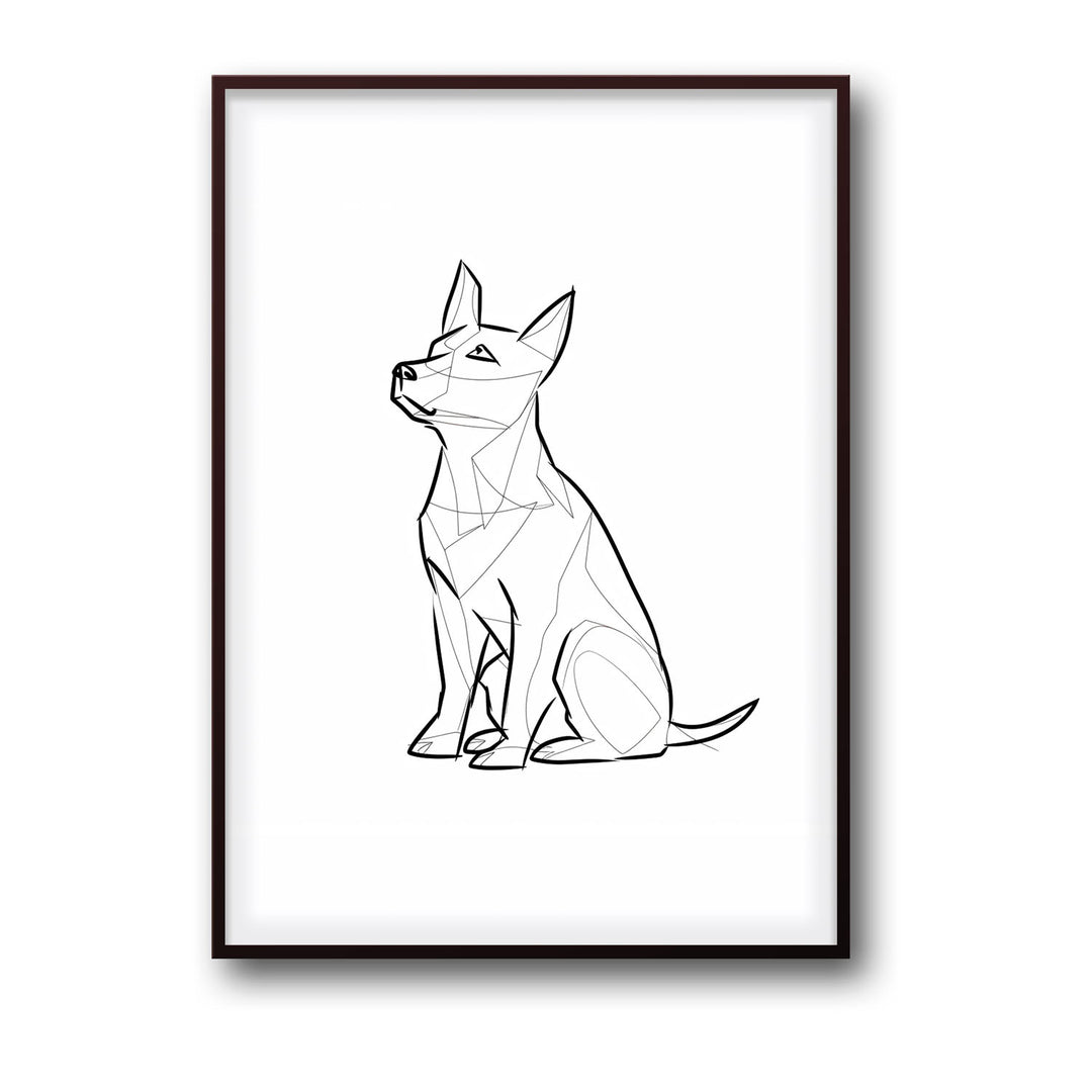 geometric-dog