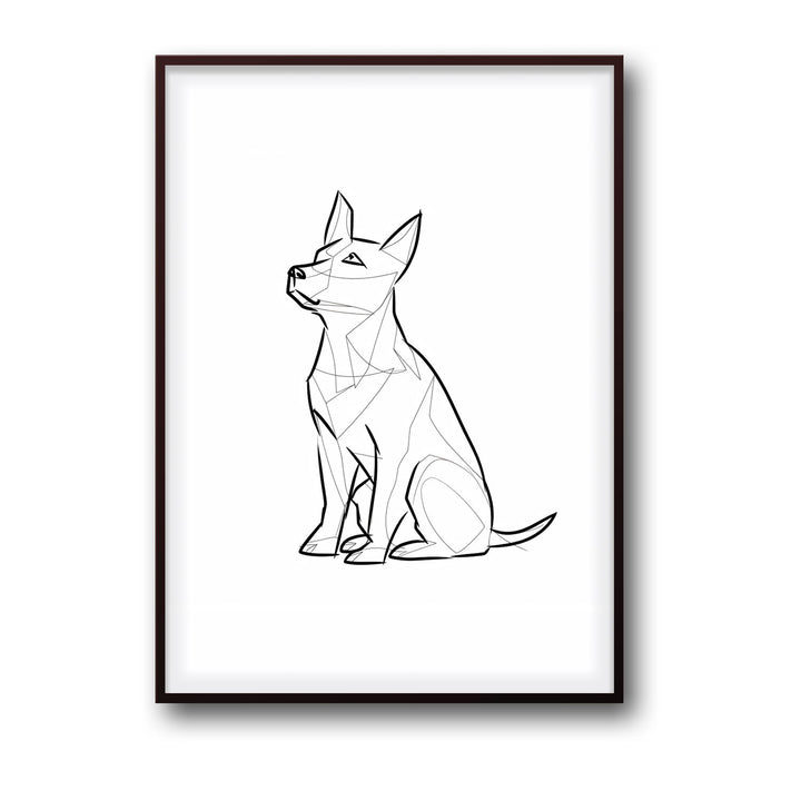 geometric-dog